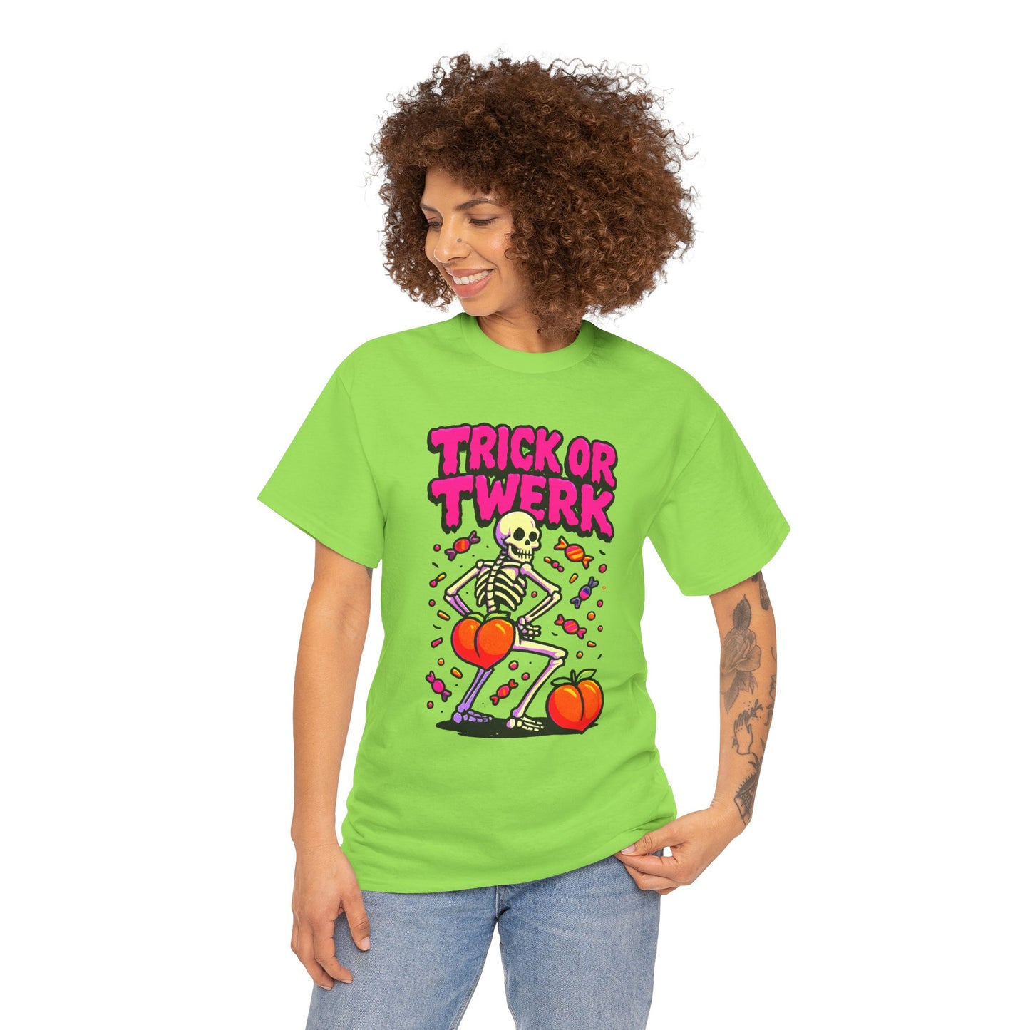Trick or Twerk Skeleton Tee - Official OnyxEssa Osso Tribute | Halloween