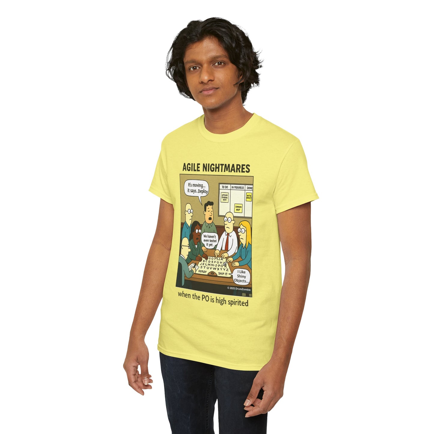 Agile Nightmares T-Shirt – When the PO is High Spirited