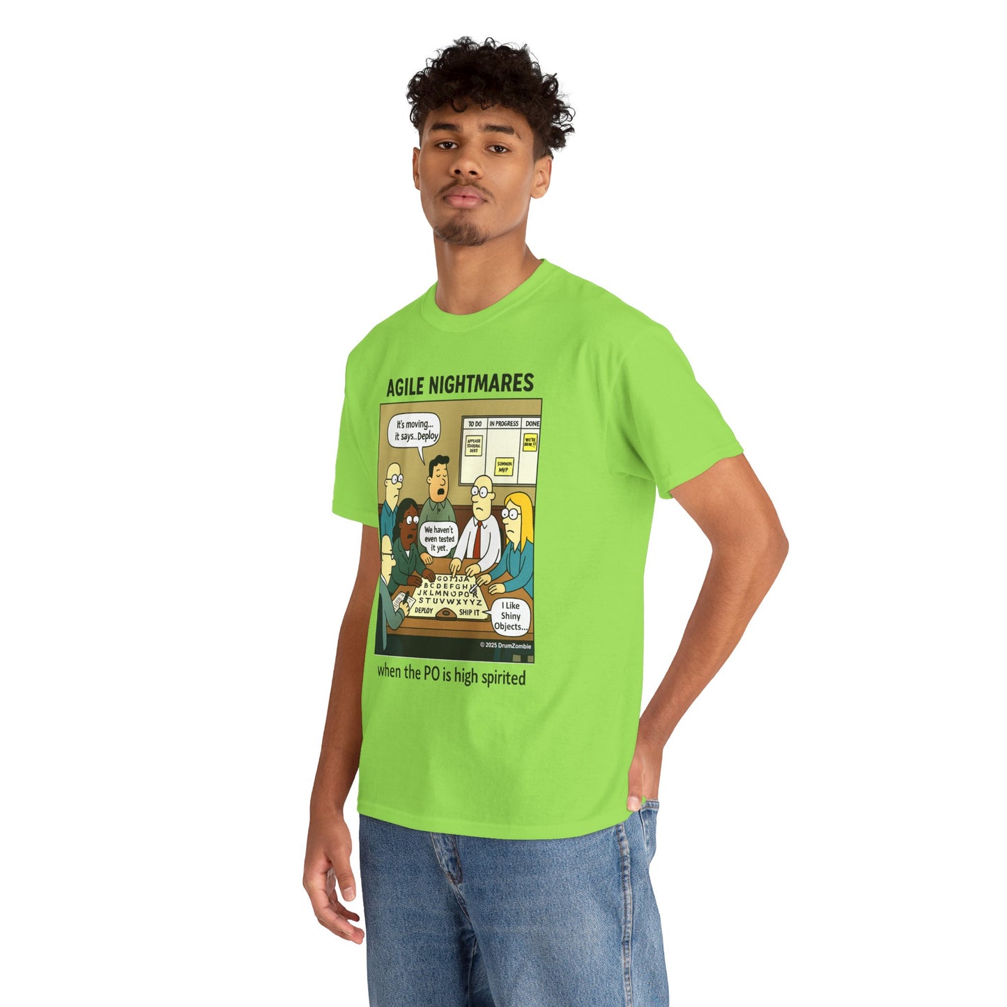 Agile Nightmares T-Shirt – When the PO is High Spirited