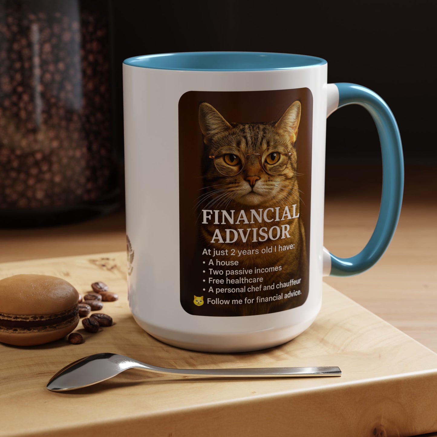 Coffee Mug for Cat Lovers, Cat Daddy Mug, Gift for Pet Owners, Funny Cat Mug, Perfect for Birthdays, Father's Day