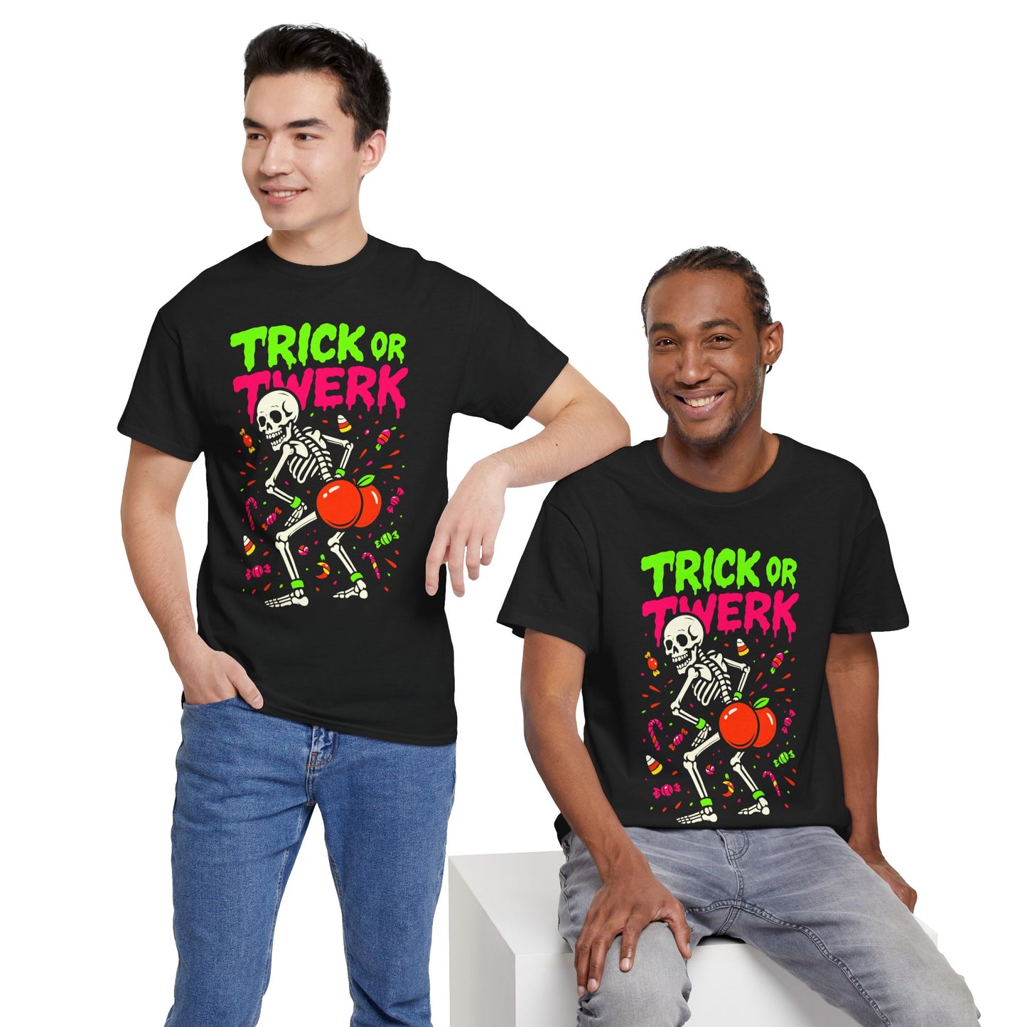 Trick or Twerk Skeleton Tee - Official OnyxEssa Osso Tribute | Halloween