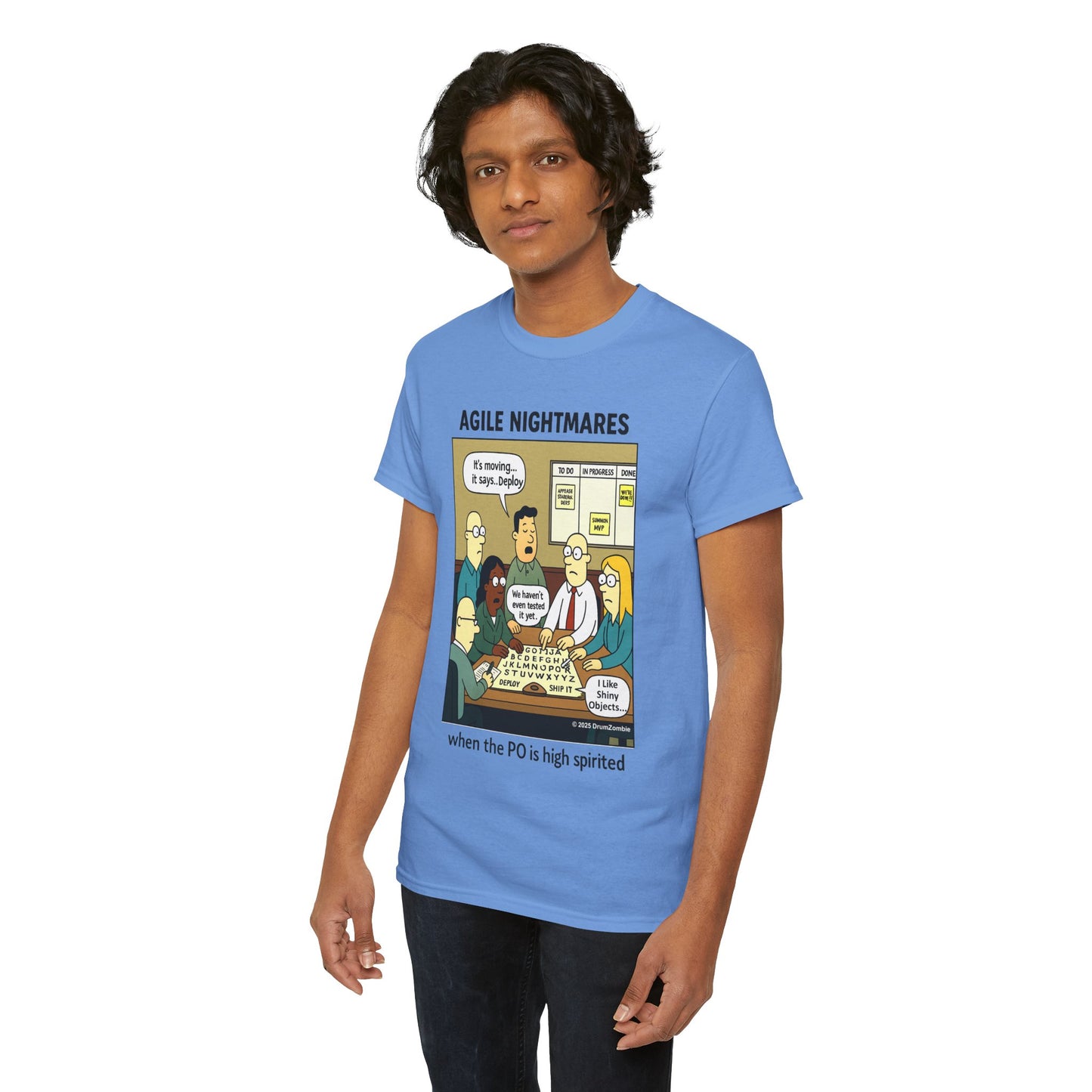 Agile Nightmares T-Shirt – When the PO is High Spirited