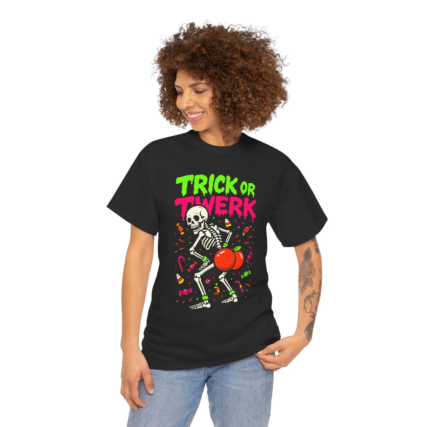 Trick or Twerk Skeleton Tee - Official OnyxEssa Osso Tribute | Halloween