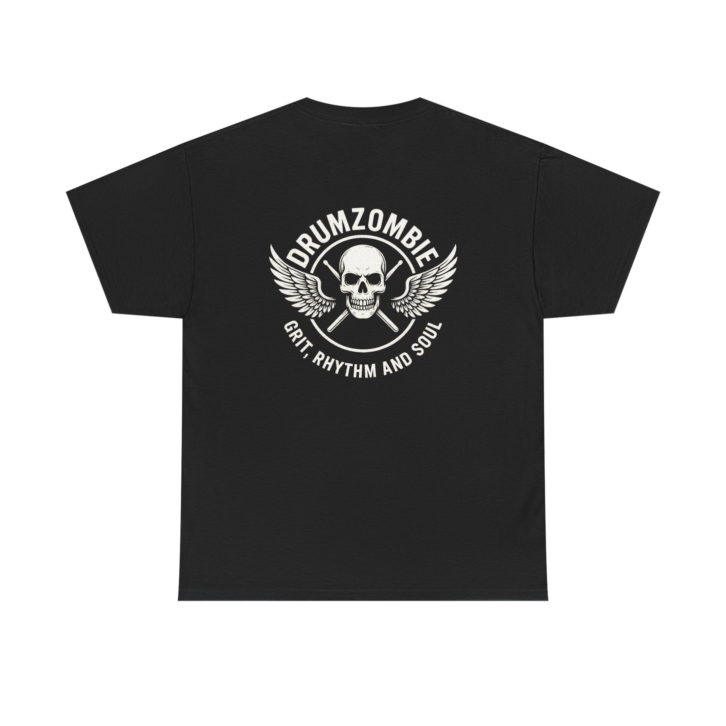Psychedelic Zombie Drummer Shirt – Funny Gift for Music Lovers
