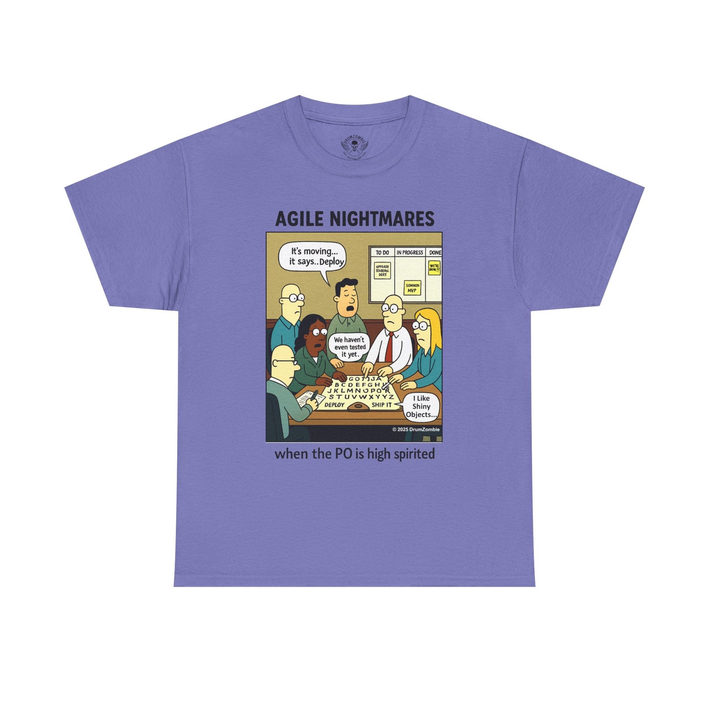 Agile Nightmares T-Shirt – When the PO is High Spirited