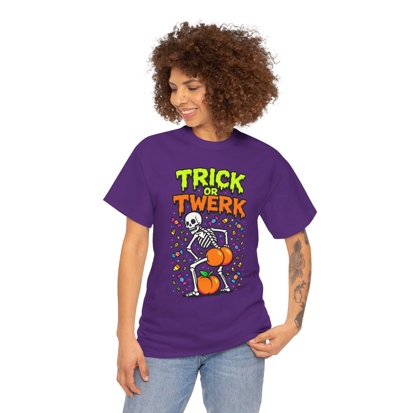Trick or Twerk Skeleton Tee - Official OnyxEssa Osso Tribute | Halloween