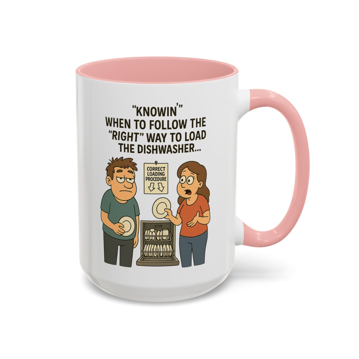 “Dishwasher Diplomacy – Dad Wisdom Coffee Mug" - Perfect Gift for Father's Day, Birthday, or Any Dad Occasion, Fun Kitchen Decor, Humor Mug, Tea Lover's Gift