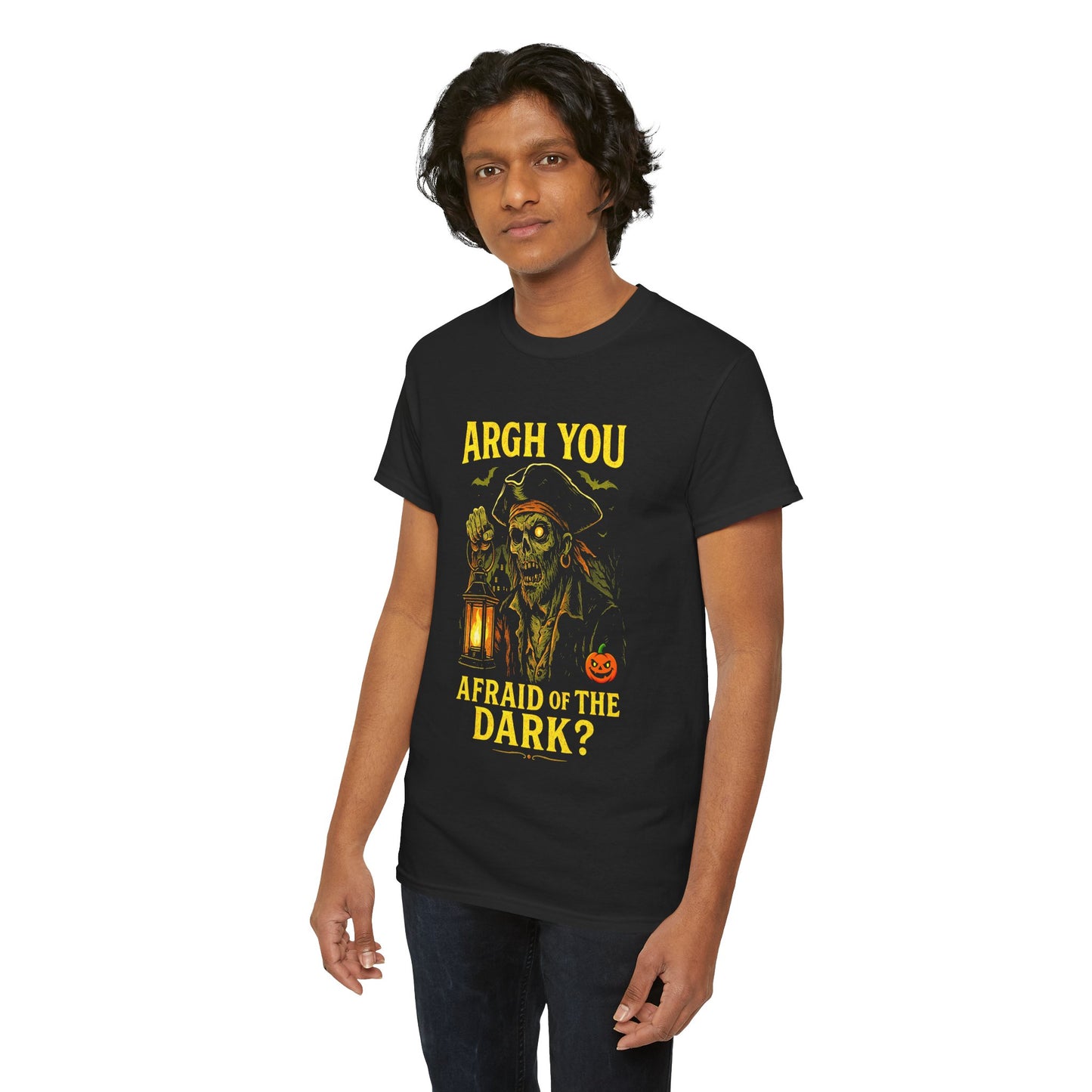 "Argh You Afraid of the Dark?" Zombie Pirate Tee