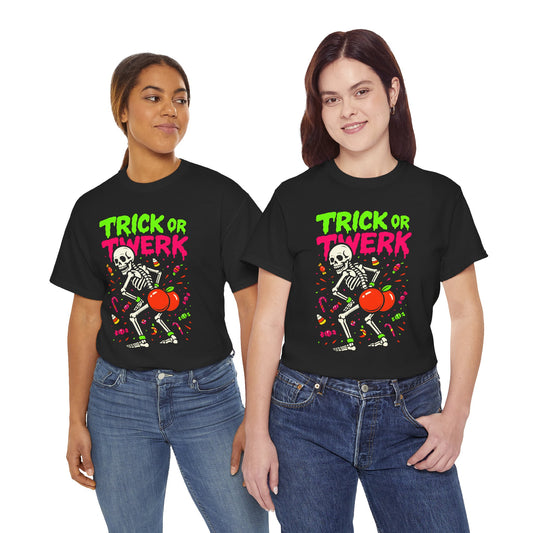 Trick or Twerk Skeleton Tee - Official OnyxEssa Osso Tribute | Halloween