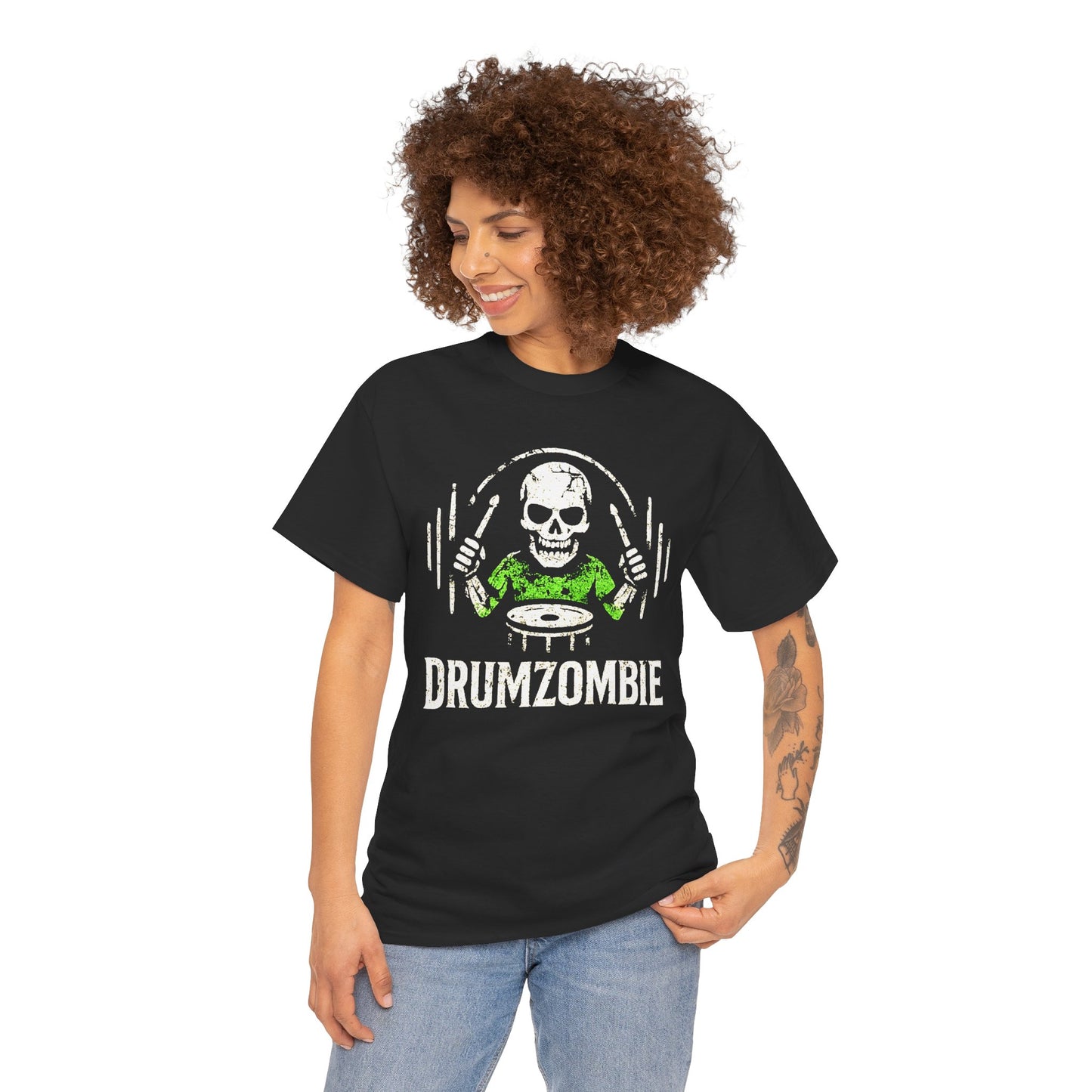 DrumZombie Drummer T-Shirt | Still Keeping the Beat | Official Artist Merch