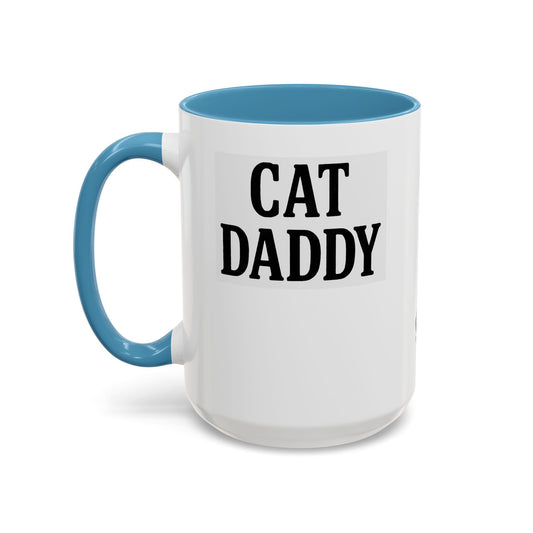 Coffee Mug for Cat Lovers, Cat Daddy Mug, Gift for Pet Owners, Funny Cat Mug, Perfect for Birthdays, Father's Day