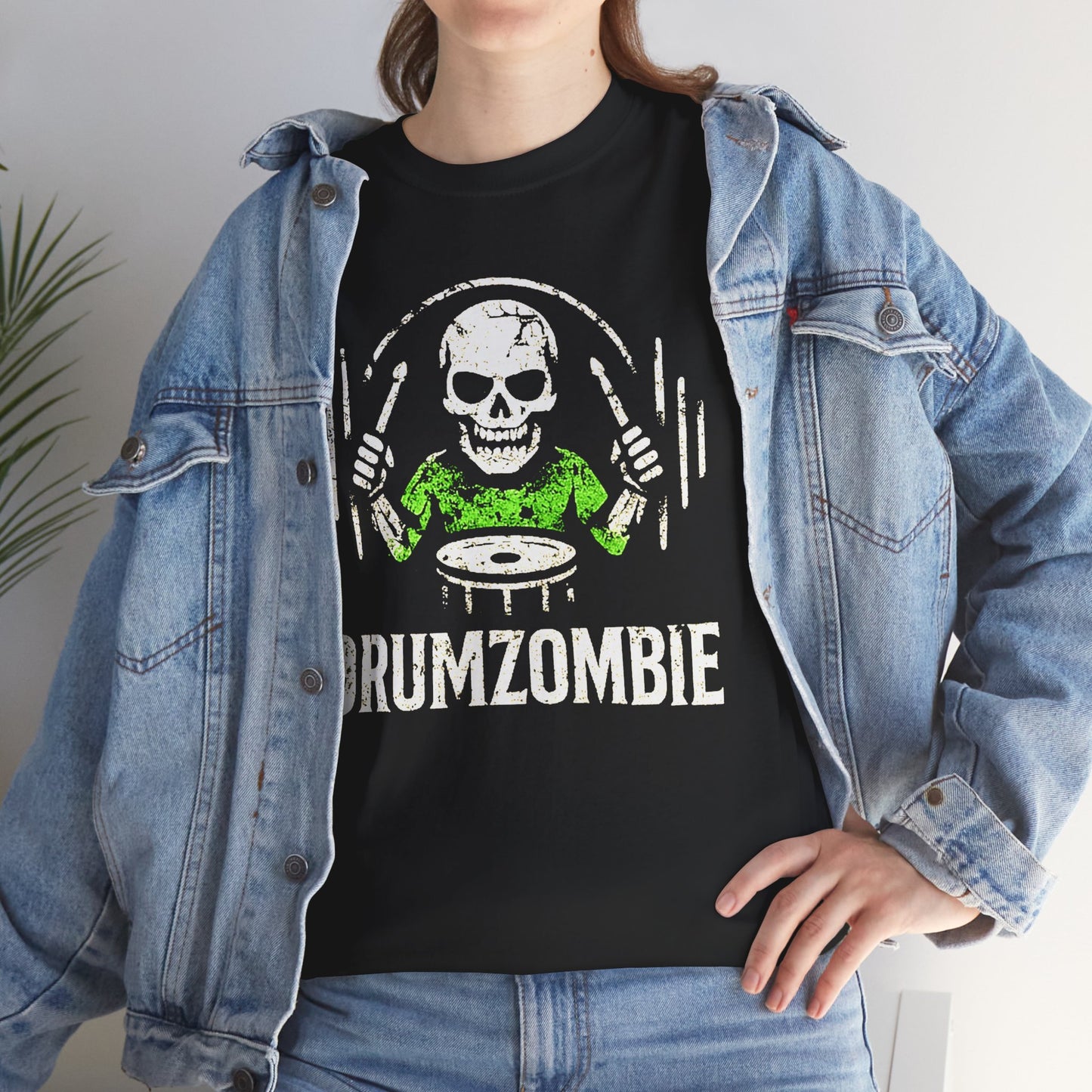 DrumZombie Drummer T-Shirt | Still Keeping the Beat | Official Artist Merch
