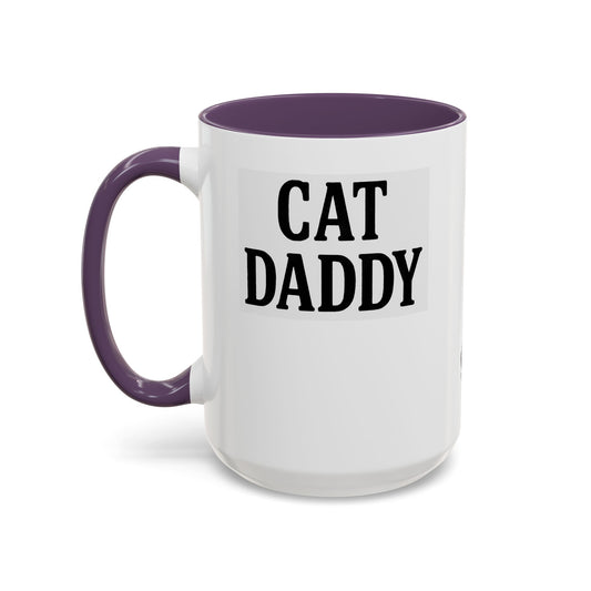 Coffee Mug for Cat Lovers, Cat Daddy Mug, Gift for Pet Owners, Funny Cat Mug, Perfect for Birthdays, Father's Day