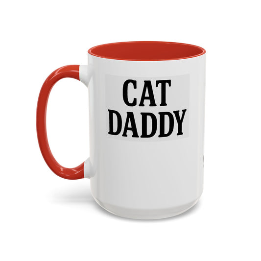 Coffee Mug for Cat Lovers, Cat Daddy Mug, Gift for Pet Owners, Funny Cat Mug, Perfect for Birthdays, Father's Day