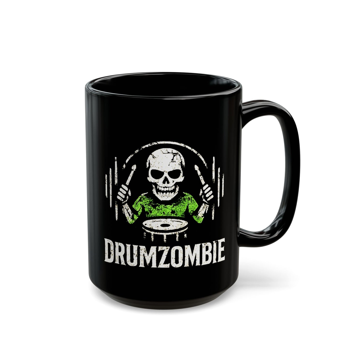 DrumZombie Drummer Mug | Still Keeping the Beat | Official Artist Merch