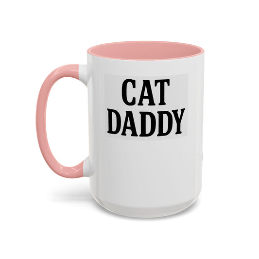 Coffee Mug for Cat Lovers, Cat Daddy Mug, Gift for Pet Owners, Funny Cat Mug, Perfect for Birthdays, Father's Day