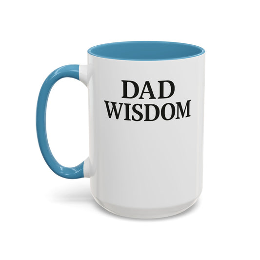 “Dishwasher Diplomacy – Dad Wisdom Coffee Mug" - Perfect Gift for Father's Day, Birthday, or Any Dad Occasion, Fun Kitchen Decor, Humor Mug, Tea Lover's Gift