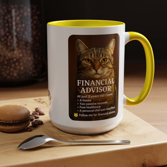 Coffee Mug for Cat Lovers, Cat Daddy Mug, Gift for Pet Owners, Funny Cat Mug, Perfect for Birthdays, Father's Day