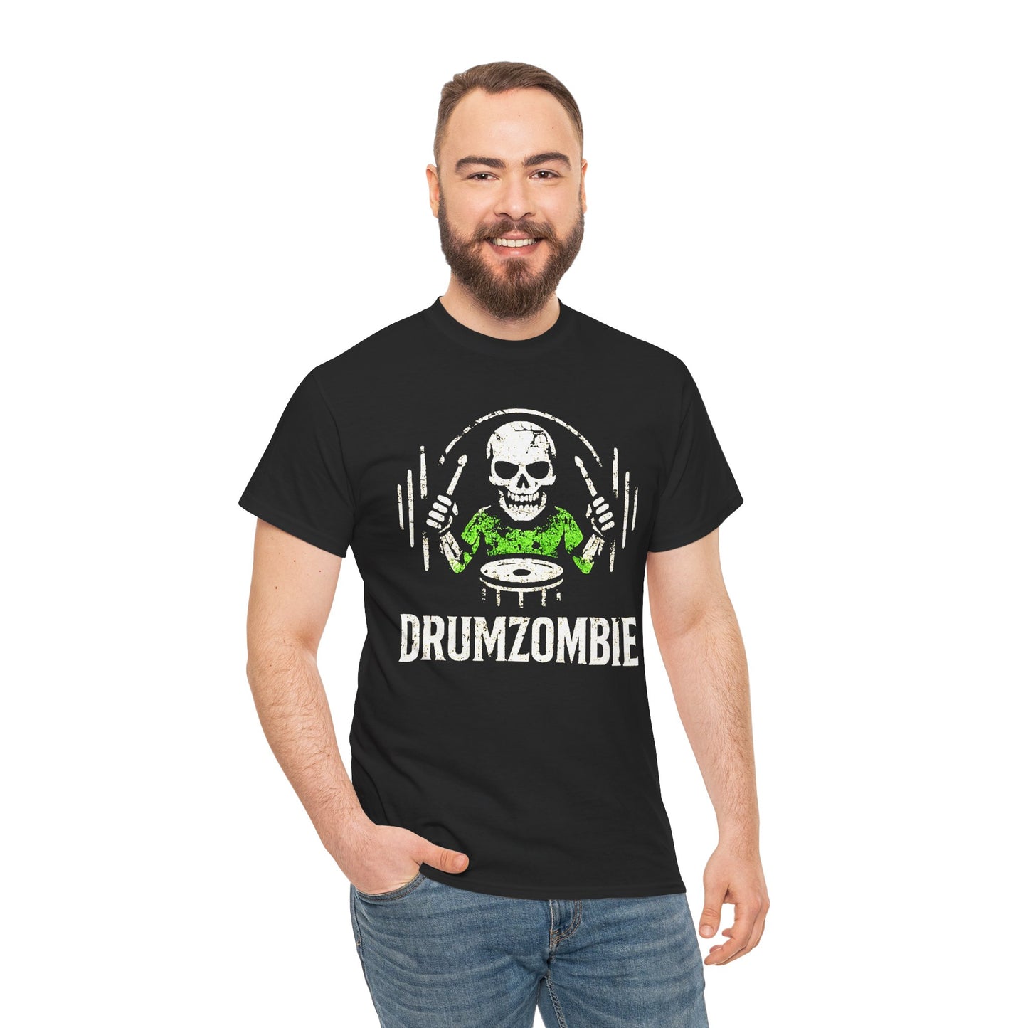 DrumZombie Drummer T-Shirt | Still Keeping the Beat | Official Artist Merch
