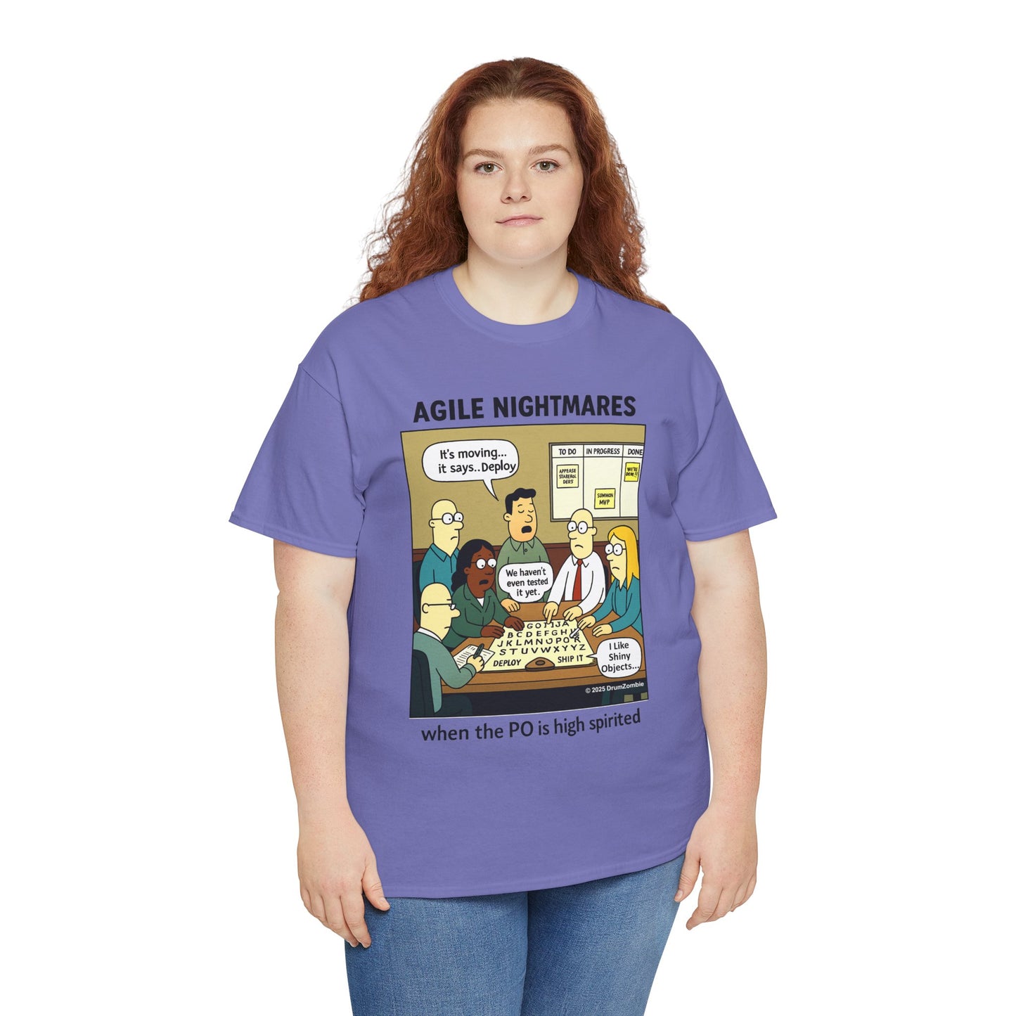 Agile Nightmares T-Shirt – When the PO is High Spirited