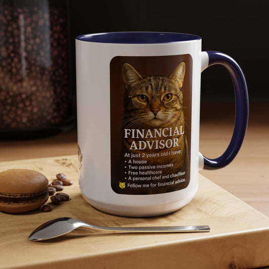 Coffee Mug for Cat Lovers, Cat Daddy Mug, Gift for Pet Owners, Funny Cat Mug, Perfect for Birthdays, Father's Day