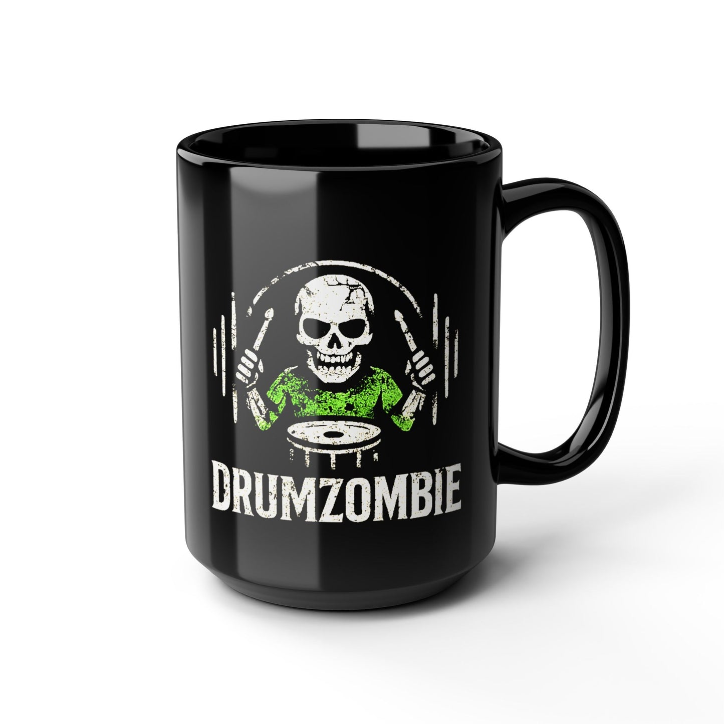 DrumZombie Drummer Mug | Still Keeping the Beat | Official Artist Merch