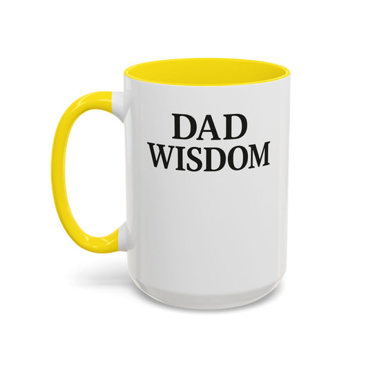 “Dishwasher Diplomacy – Dad Wisdom Coffee Mug" - Perfect Gift for Father's Day, Birthday, or Any Dad Occasion, Fun Kitchen Decor, Humor Mug, Tea Lover's Gift
