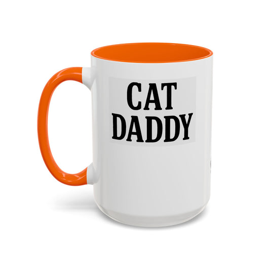 Coffee Mug for Cat Lovers, Cat Daddy Mug, Gift for Pet Owners, Funny Cat Mug, Perfect for Birthdays, Father's Day