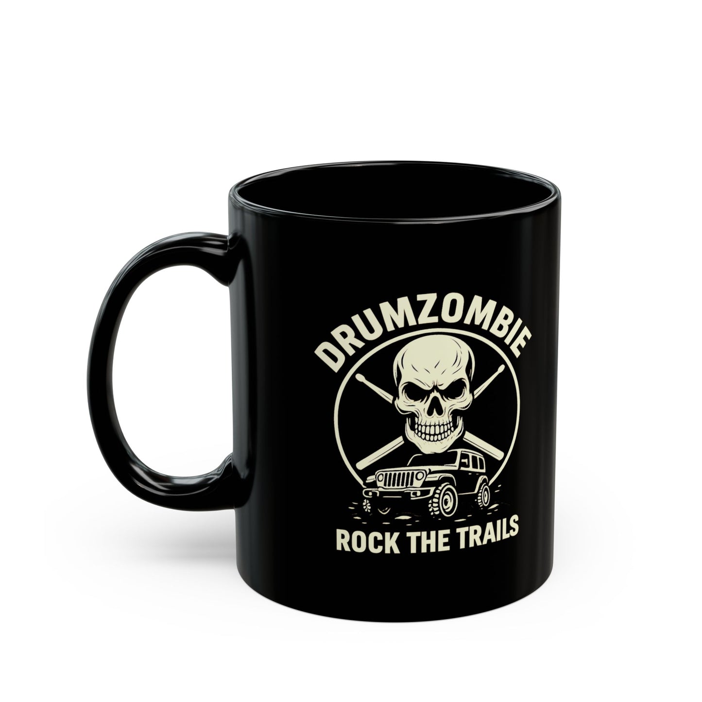 DrumZombie Rock the Trails Mug | 11oz & 15oz