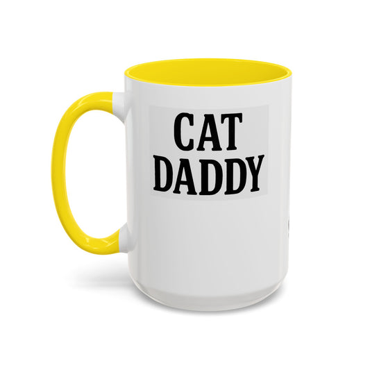 Coffee Mug for Cat Lovers, Cat Daddy Mug, Gift for Pet Owners, Funny Cat Mug, Perfect for Birthdays, Father's Day