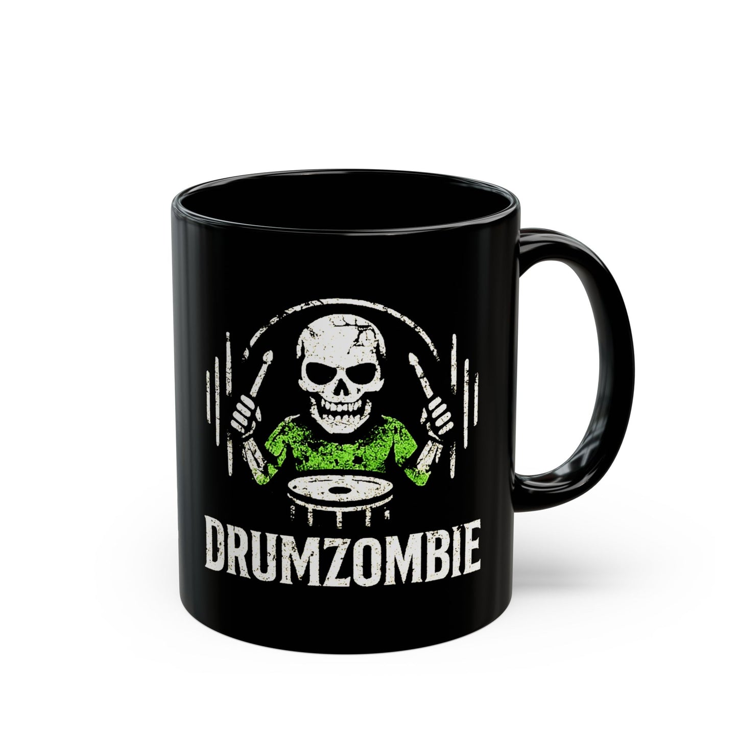 DrumZombie Drummer Mug | Still Keeping the Beat | Official Artist Merch