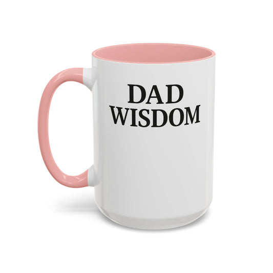 “Dishwasher Diplomacy – Dad Wisdom Coffee Mug" - Perfect Gift for Father's Day, Birthday, or Any Dad Occasion, Fun Kitchen Decor, Humor Mug, Tea Lover's Gift