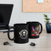 Psychedelic Zombie Drummer Mug – Funny Gift for Music Lovers