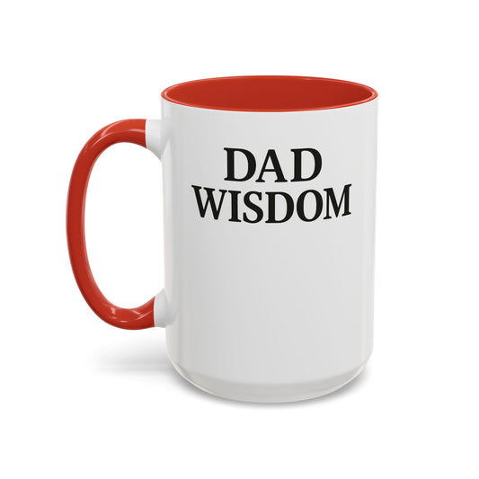 “Dishwasher Diplomacy – Dad Wisdom Coffee Mug" - Perfect Gift for Father's Day, Birthday, or Any Dad Occasion, Fun Kitchen Decor, Humor Mug, Tea Lover's Gift