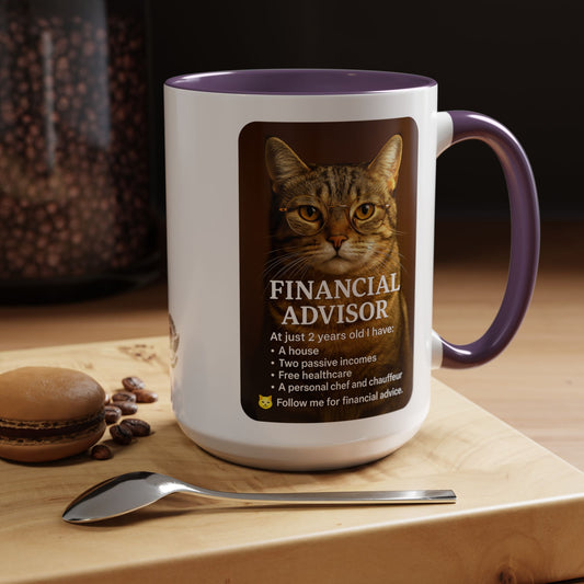 Coffee Mug for Cat Lovers, Cat Daddy Mug, Gift for Pet Owners, Funny Cat Mug, Perfect for Birthdays, Father's Day