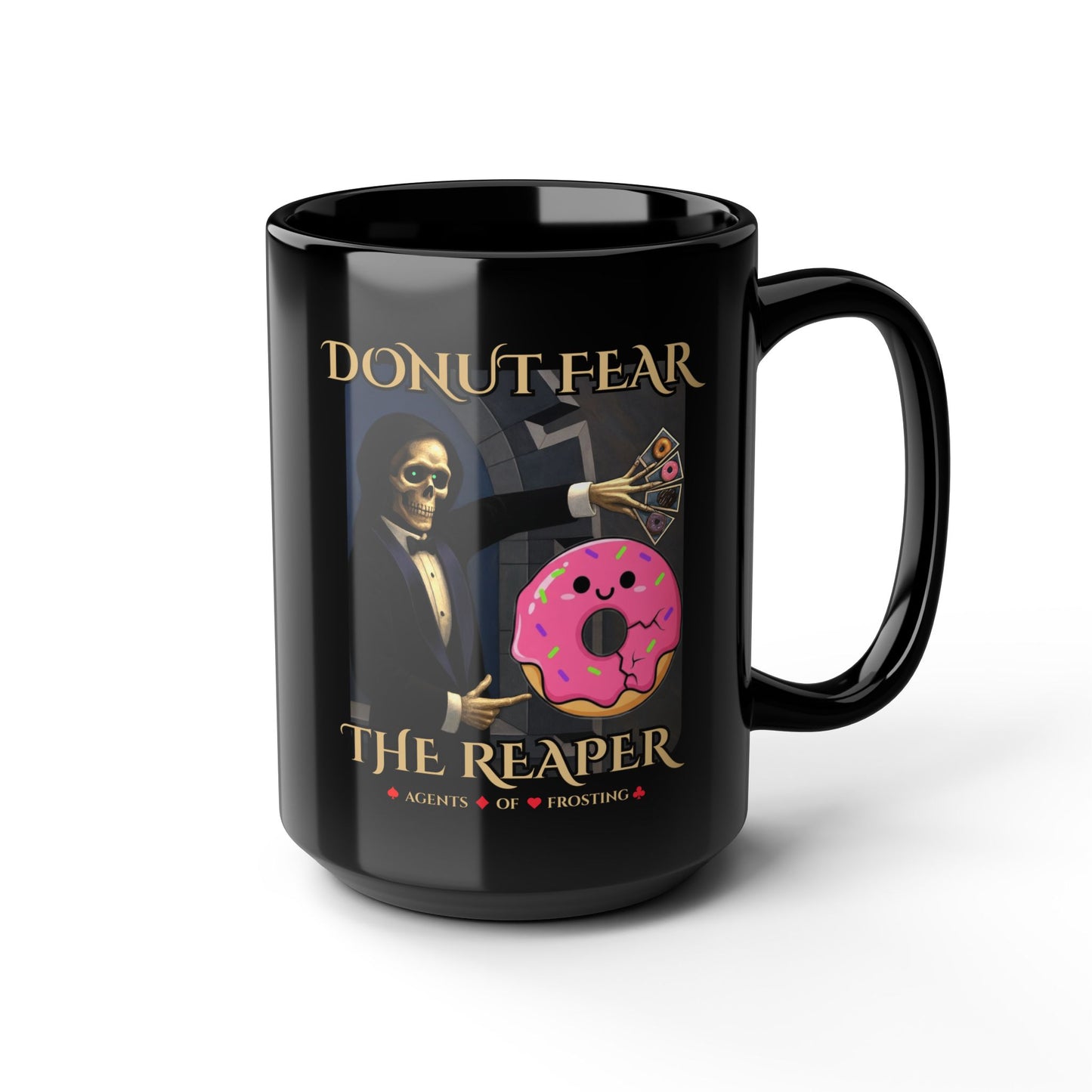Donut Fear The Reaper | Agents of Frosting | Grim Reaper mug 3